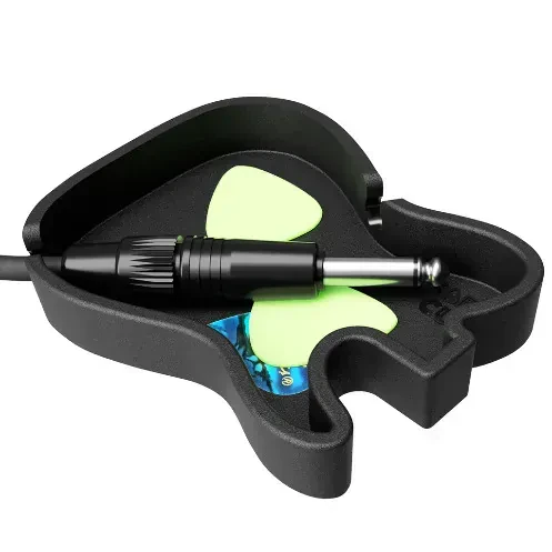 Держатель медиаторов и кабеля для гитары Cable Cup x Fender Tele Body Shape, чёрный