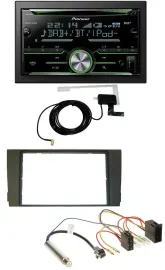 Pioneer CD USB MP3 Bluetooth 2DIN DAB Autoradio für Audi A6 C5 2001-2005 ISO