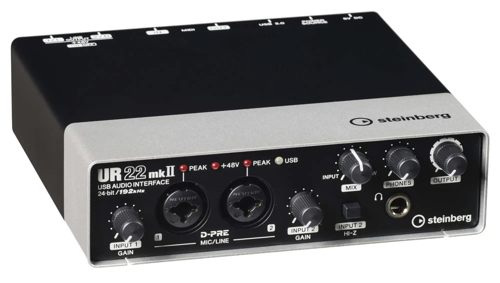 Внешняя звуковая карта Steinberg UR22 MKII