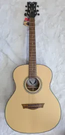 Dean 6 String St. Augustine Concert Solid Wood Acoustic Electric Guitar SACE SN