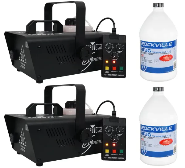 Генератор дыма Chauvet DJ H1200 Hurricane 1200 с аксессуарами (пара)