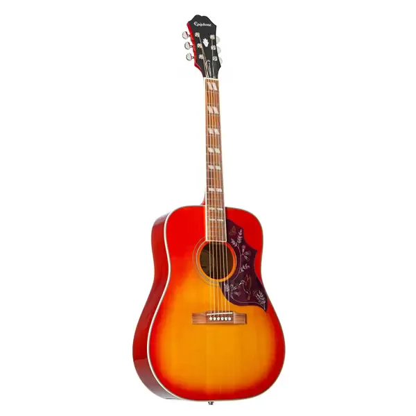 Акустическая гитара Epiphone Hummingbird Pro Faded Cherry Sunburst