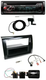 Автомагнитола Pioneer DAB, CD, USB, Bluetooth, поддержка управления на руле для Fiat Bravo 2007–2014