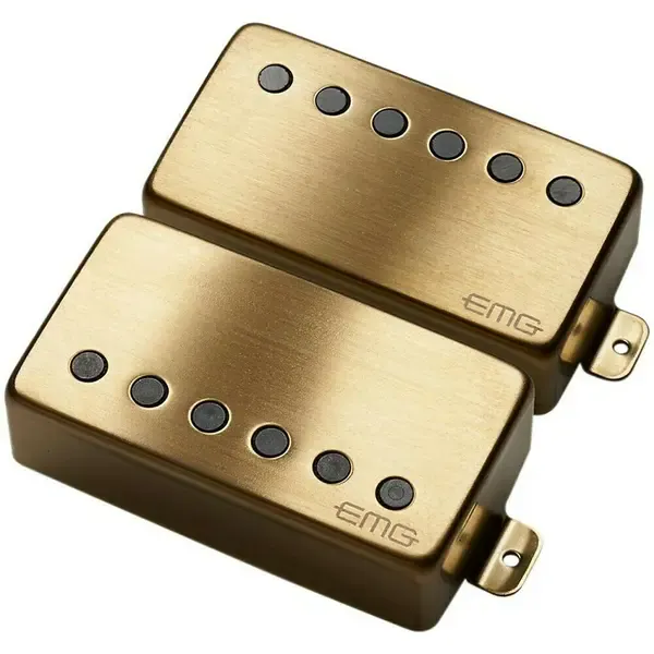 Комплект звукоснимателей для электрогитары EMG Metal Works JH James Hetfield Signature Brushed Gold