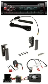 Pioneer USB DAB Lenkrad Bluetooth CD Autoradio für Audi A3 A4 A6 99-00 BOSE-Voll