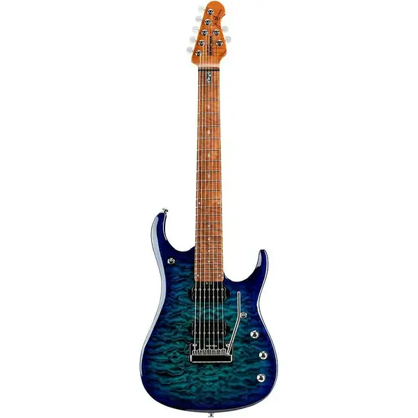 Электрогитара Music Man JP15 Roasted Quilt Maple Top 7-String Cerulean Paradise