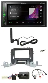 Pioneer MP3 DAB Lenkrad 2DIN Bluetooth Autoradio für Suzuki Vitara LY ab 04/2015