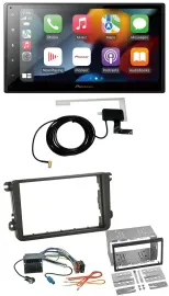 Pioneer MP3 USB Bluetooth DAB 2DIN Autoradio für VW Caddy Golf 5 6 Jetta ab 2003