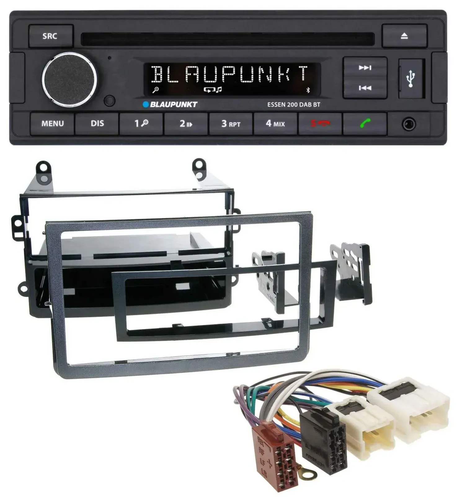 Blaupunkt USB MP3 Bluetooth DAB CD Autoradio für Nissan 350Z (ab 2006)