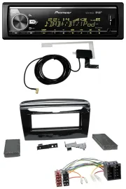 Автомагнитола Pioneer Bluetooth DAB USB MP3 для Lancia Y (с 2012), черный глянец