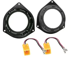Lautsprechereinbauset für Fiat 500 Bravo Punto 100-120 mm Ablage Tür Front Heck