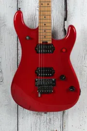 EVH 5150 Series Deluxe Electric Guitar Candy Apple Red Metallic with Gig Bag