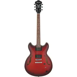 Электрогитара полуакустическая Ibanez Artcore AS53 Semi-Hollow Sunburst Red Flat