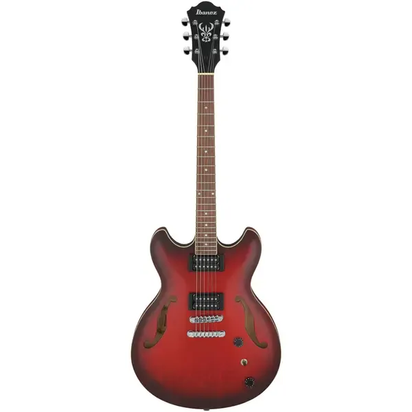 Электрогитара полуакустическая Ibanez Artcore AS53 Semi-Hollow Sunburst Red Flat