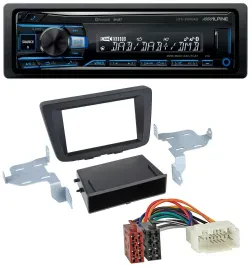 Alpine USB Bluetooth DAB MP3 Autoradio für Suzuki Baleno (EW, ab 2016)