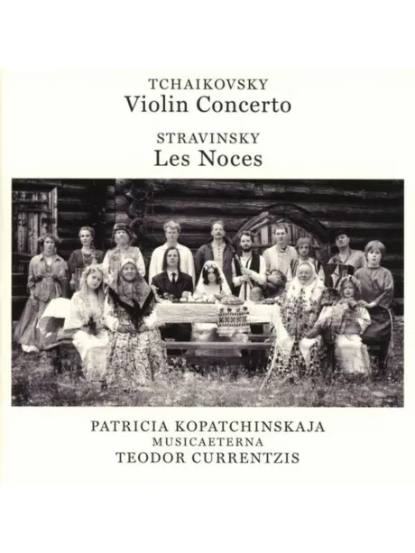 CD-диск CD-диск Teodor Currentzis – Tchaikovsky: Violin Concerto, Op. 35 / Stravinsky: Les Noces