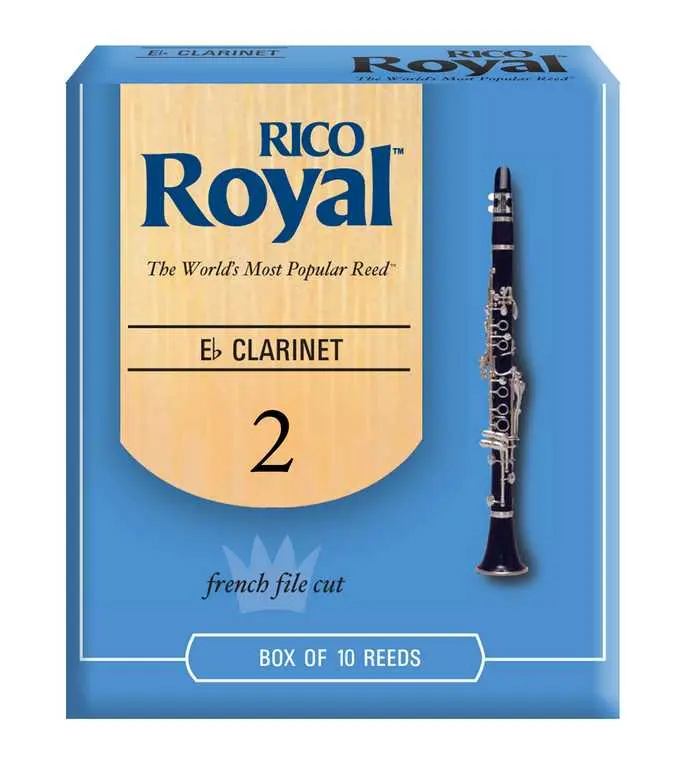RBB1020 Royal Трости для кларнета Eb, размер 2.0, 10шт, Rico