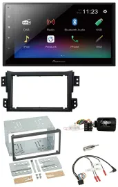 Автомагнитола для Opel Agila B / Suzuki Splash Pioneer 2 DIN, USB, Bluetooth, DAB