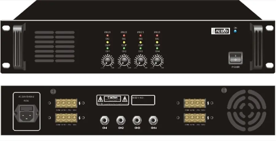 Трансляционный усилитель Proaudio N2250
