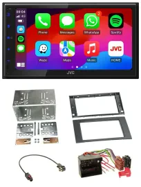 JVC Bluetooth 2DIN MP3 DAB USB Autoradio für Ford Fusion Transit Kuga 05-12 schw