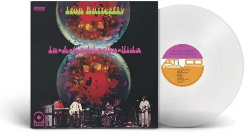 Виниловая пластинка Iron Butterfly - In-A-Gadda-Da-Vida (ROCKTOBER) [Crystal Clear Diamond Vinyl] [N