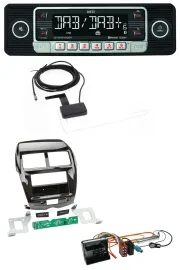 Dietz DAB Bluetooth USB MP3 Autoradio für Citroen C4 Aircross Mitsubishi ASX Peu