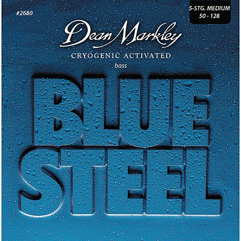 Струны для 5-струнной бас-гитары Dean Markley Blue Steel 2680 50-128