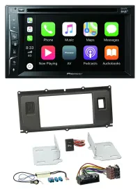 Автомагнитола для Land Rover Evoque (с 2011) Pioneer 2-DIN MP3 USB DVD Bluetooth DAB