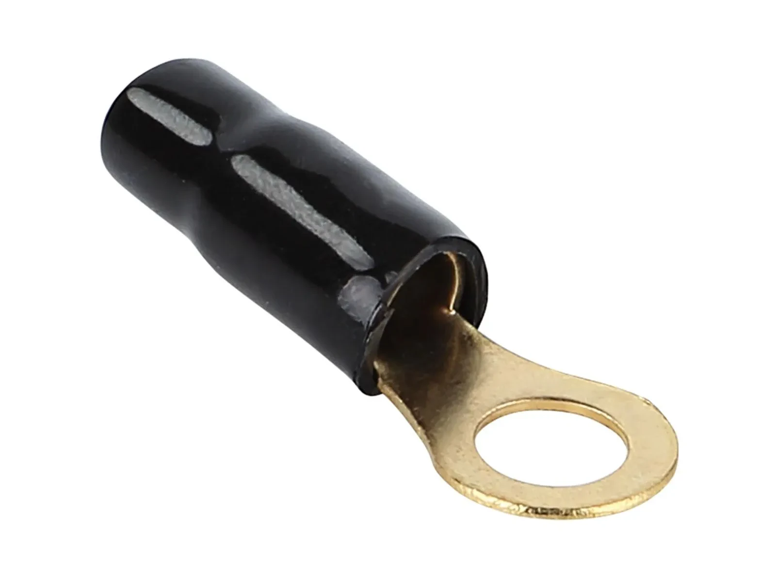 ACV Ringöse für 10 qmm/d=6,4 mm - 50 Stück, schwarz - 30.4700-06