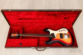 2000s Mosrite USA Mark I 1964 Custom Ventures Model Bass w/ Case, Fillmore Japan