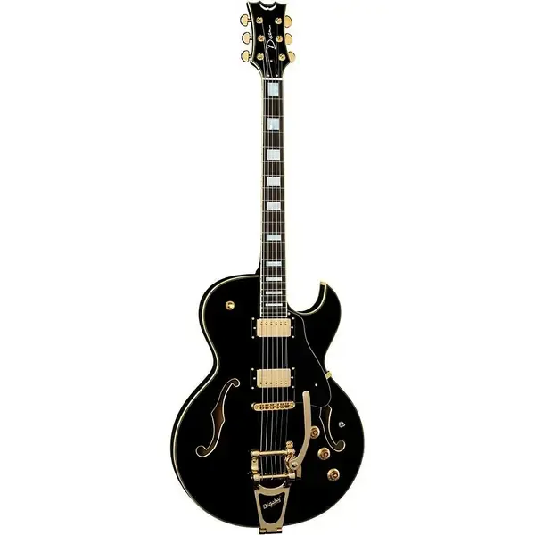 Электрогитара полуакустическая Dean Colt Bigsby & Piezo Semi-Hollowbody Classic Black