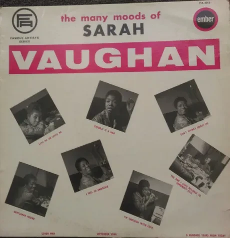 SARAH VAUGHAN - The Many Moods Of Sarah Vaughan (LP , Used)