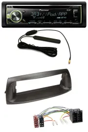 Pioneer MP3 USB CD DAB AUX Autoradio für Fiat Punto (188, 1999-2005)