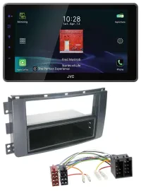 JVC DAB MP3 Bluetooth USB Autoradio für Smart ForFour 454 ForTwo 451 ISO