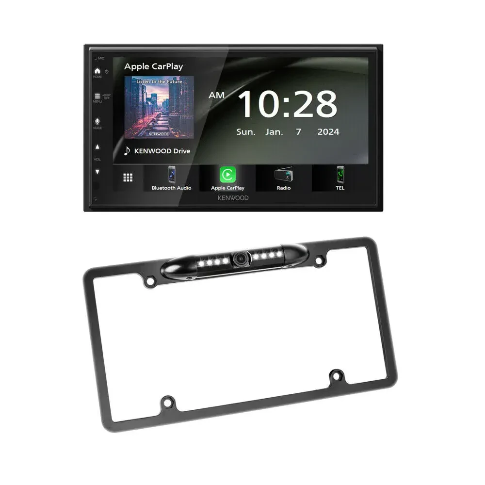 Автомагнитола Kenwood DMX4710S 2-DIN, сенсорный экран, с камерой номерного знака