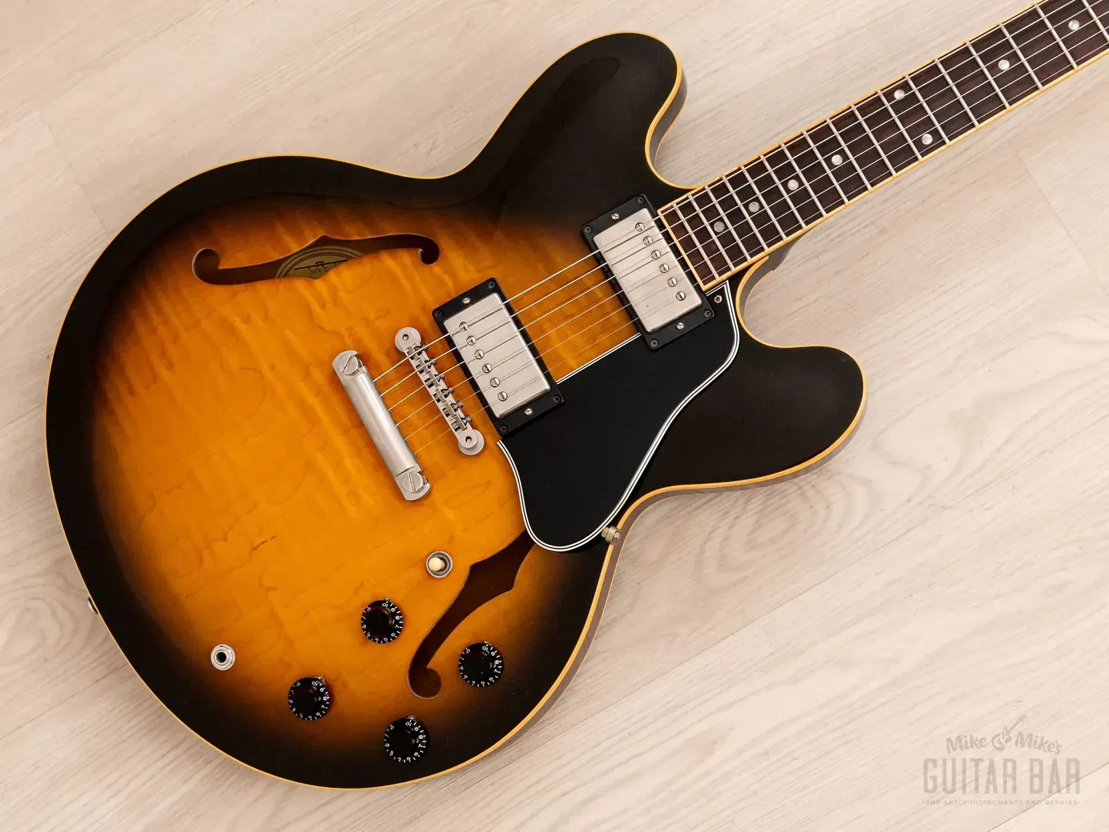 1998 Gibson ES-335 Dot Figured Semi-Hollow Guitar Vintage Sunburst w/ Case