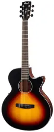 Электроакустическая гитара Cort SFX-E 3-Tone Satin Sunburst с чехлом