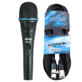 Mipro MM-58 Dynamisches Mikrofon mit keepdrum XLR-Kabel