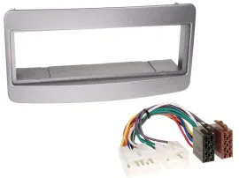 Einbauset DIN Autoradio für Toyota Celica MR2 dunkelsilber