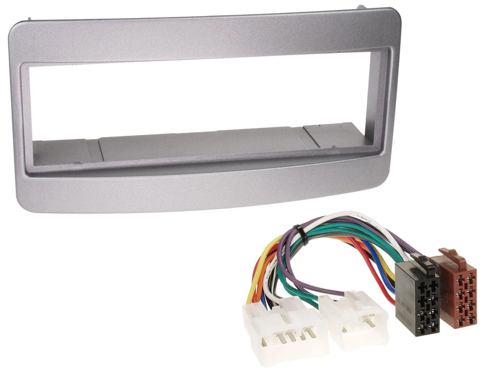 Einbauset DIN Autoradio für Toyota Celica MR2 dunkelsilber