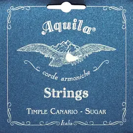 AQUILA 23CH - Sugar Series, Timple Canario String Set - Normal Tension