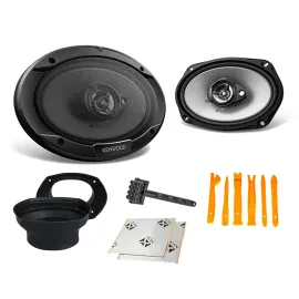 Пассивная акустическая система Kenwood KFC-6966S 6"x9" коаксиальная 90W (набор)