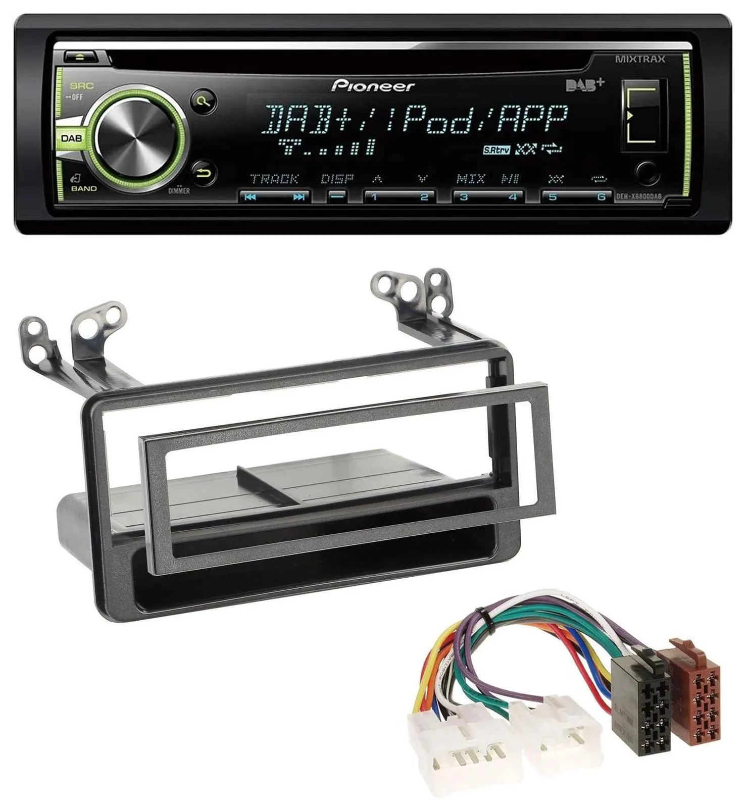 Pioneer DAB USB MP3 AUX CD Autoradio für Toyota MR2, RAV4, Yaris Verso