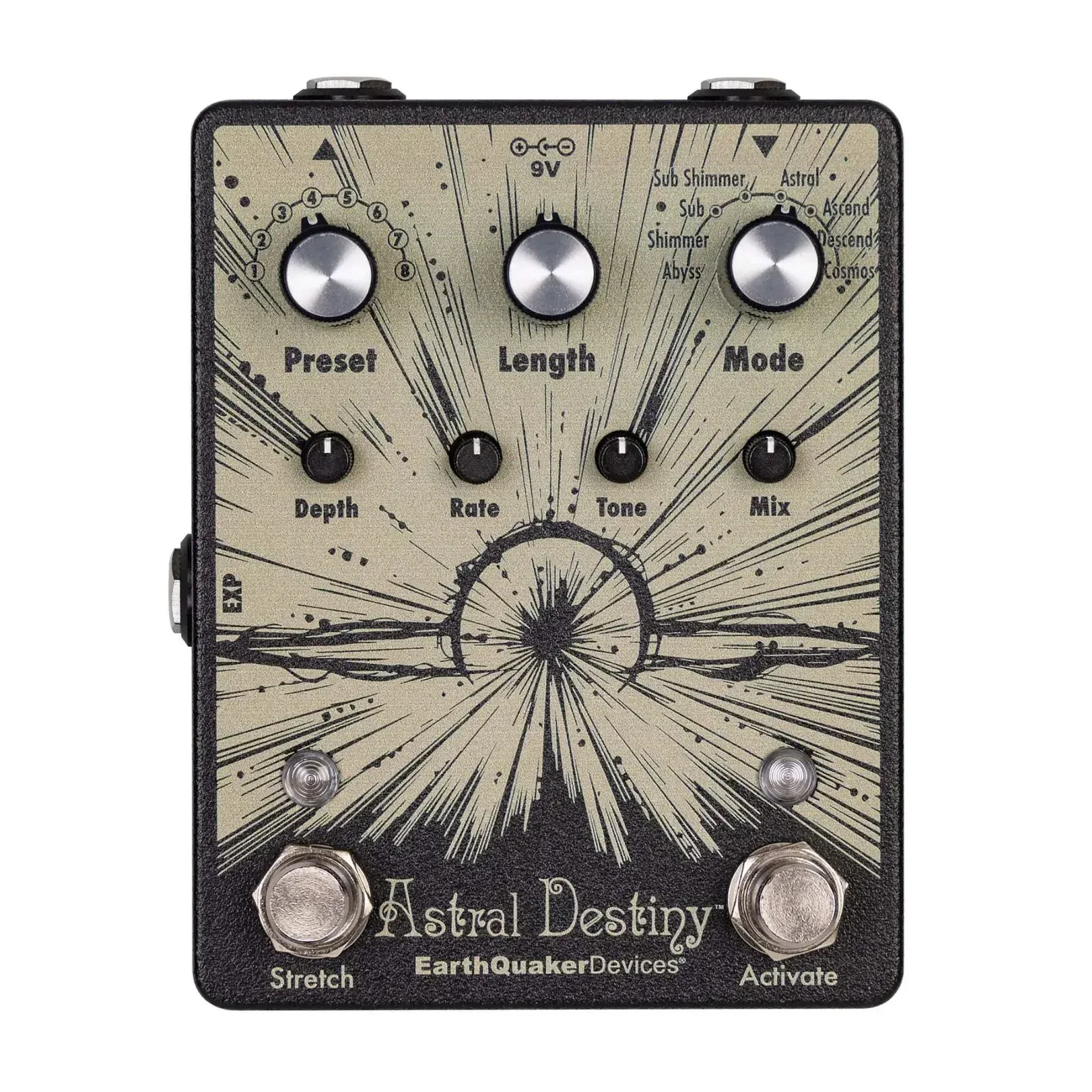 Педаль эффектов для электрогитары EarthQuaker Devices Astral Destiny Modulated Octave Reverb
