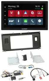 Blaupunkt Lenkrad Bluetooth DAB 2DIN USB Autoradio für Land Rover Evoque 11-13 B
