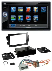 Blaupunkt SD Bluetooth 2DIN MP3 USB AUX Autoradio für Chrysler 300C Dodge Calibe