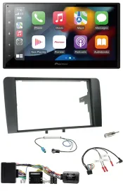Pioneer DAB Bluetooth 2DIN USB Lenkrad Autoradio für Audi A3 8P 03-12 Bose Aktiv
