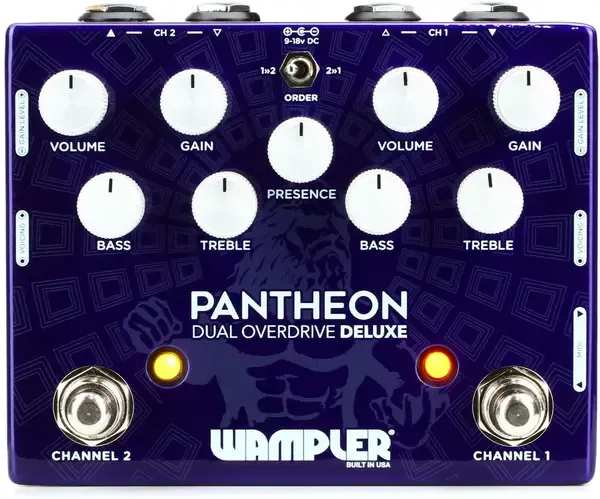 Педаль эффектов для электрогитары Wampler Dual Pantheon Overdrive