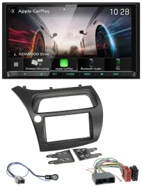 Kenwood MP3 2DIN USB DAB Bluetooth Autoradio für Honda Civic (2006-2012)