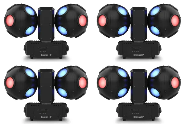Светодиодный прибор Chauvet DJ Cosmos HP RGBW LED DMX (4 штуки)
